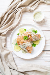grilled chicken with lemon lime sauce