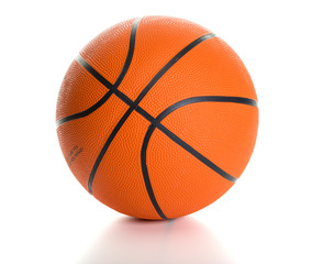 Fototapeta premium Basketball ball isolated on white