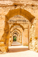 Meknes Royal Stables of the romans, Morocco