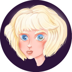 portrait of a beautiful girl