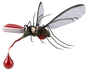 Mosquito - 3D Illustration