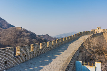 The Great Wall of China, section of Badaling, China