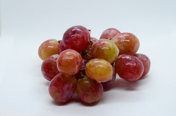 The isolated grapes