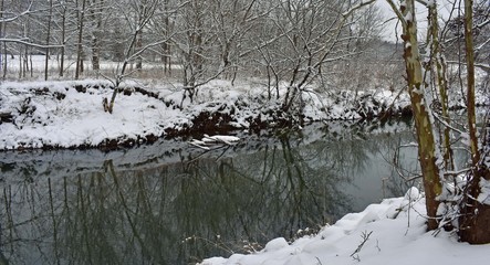 winter stream
