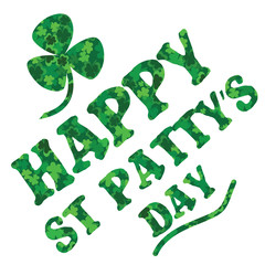 St Patty-Shamrock Happy St Patty's Day Sign