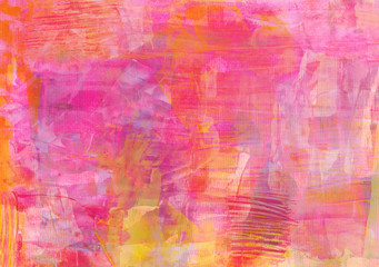 Bright colorful abstract - yellow-pink background texture - 243713931
