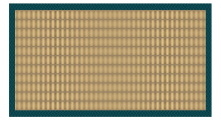 Rectangular Tatami mat