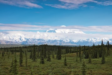 Mount Denali and Alaska Range
