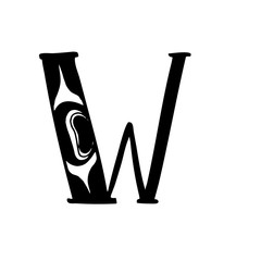 Vector hand drawn typeface