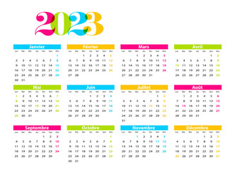 Ffc Nouvelle Aquitaine Calendrier 2023 Calendrier Français 2020, 2021, 2022 Et 2023 Wall Mural | Wallpaper  Murals-Brad Pict