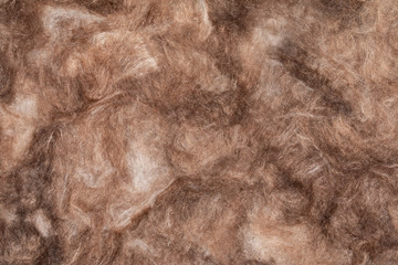 Detail of insulating wool