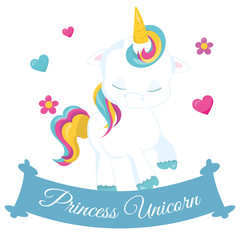 Einhorn Cartoon © weissdesign