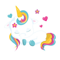 Einhorn Cartoon © weissdesign