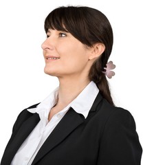 Woman in business suit