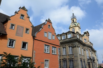 Fototapeta na wymiar Rathaus in Schwäbisch Hall