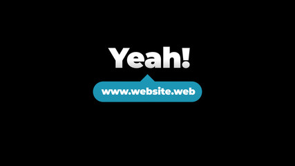 Speech Bubble URL Title