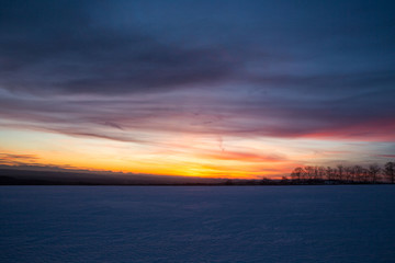 Es wird Abend im Mühlviertel
