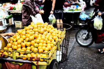 Fresh Vegetables Market at Morning, Chiang Mai, Thailand