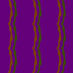 Seamless pattern background with multi-colored wavy lines.