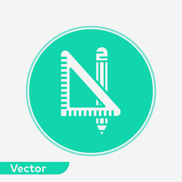 Drawing tools vector icon sign symbol