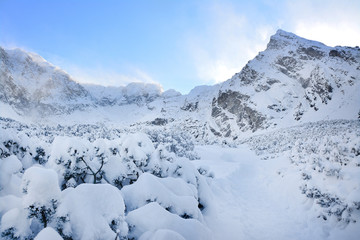 piękna zima w górach, Polska