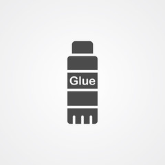 Glue stick vector icon sign symbol