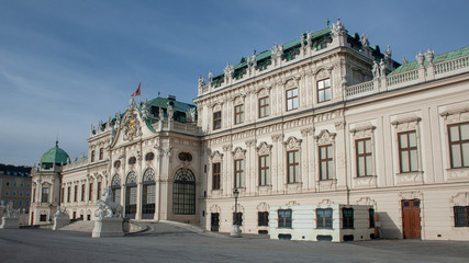 Fototapeta na wymiar Wien Belvedere