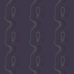 Seamless pattern background of multicolored lines with scribbler.