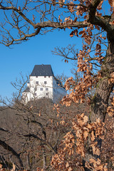 Blick von S&uuml;den auf Schlo&szlig; Burgk