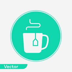 Mug vector icon sign symbol