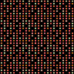 Obraz premium Seamless abstract pattern background with a variety of colored circles.