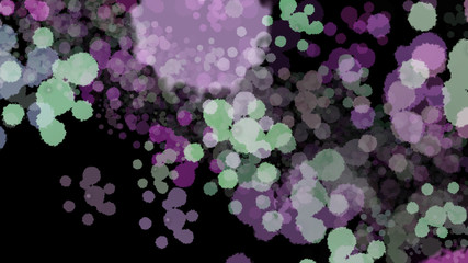 Background with paint. Divorces and drops. Periwinkles.