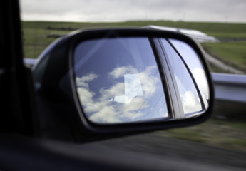 Car rearview mirror