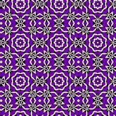 Fototapeta premium Seamless color pattern from a variety of geometric shapes and lines.