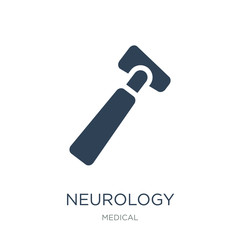 neurology reflex hammer icon vector on white background, neurolo