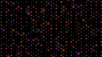 Background of multi-colored circles. Abstract background pattern.