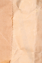 Recycle brown paper crumpled texture, Old paper surface for background