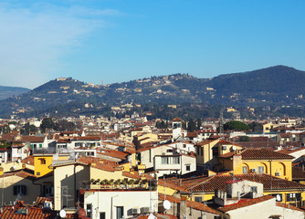 Fototapeta na wymiar Landscape of Florence