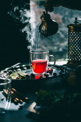 Cranberry Hibiscus Tea
