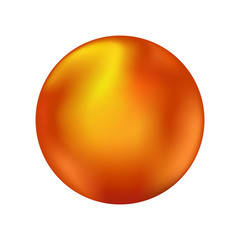 smooth marble ball illustration