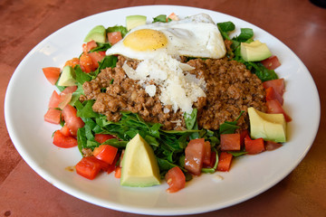 Okinawan taco rice.