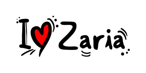 Zaria city of Nigeria love message
