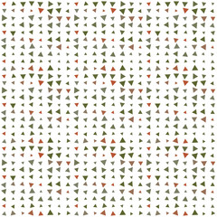 Abstract seamless pattern background with multi-colored varied triangles.