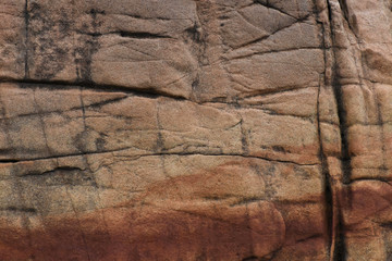 Sandstone Naturally Weathered Wall Face Surface