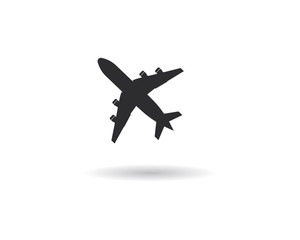 Airplane icon vector illustration design