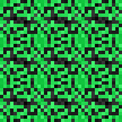 Seamless pattern background from a variety of multicolored squares.