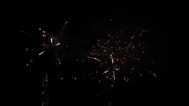 Fireworks at Deauville in Normandy, Real Time