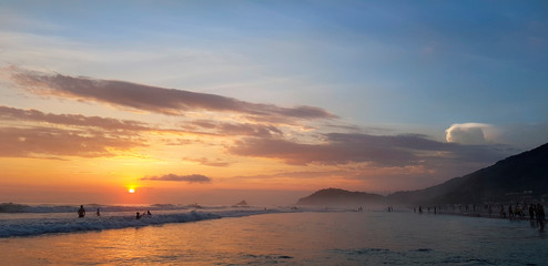 Juquehy Pôr do Sol na Praia 001