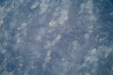 Snowflakes close-up. soft focus macro photo. crystal clear ice. winter. shallow depth of field. christmas theme. Christmas background for layout