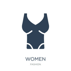 women sleeveless shirt icon vector on white background, women sl